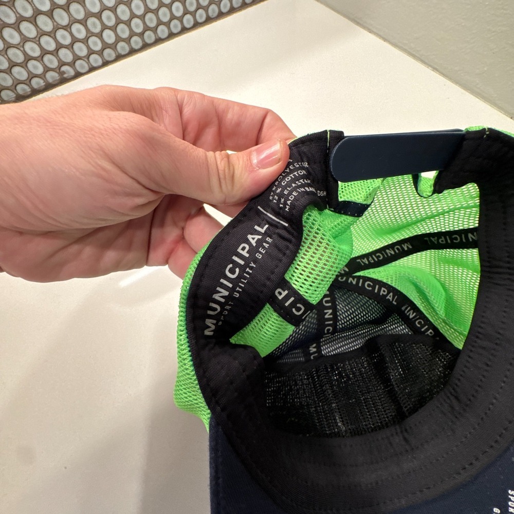Municipal Sport Utility Gear Hat Cap Adjustable Mesh Trucker 4 Am Club Blue OSFA - Picture 5 of 7